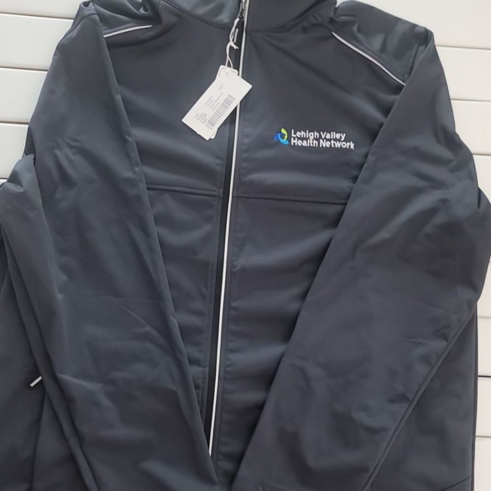 Core 365 by North End Mens Jacket 2XL/2TG Carbon Black Water Resistant